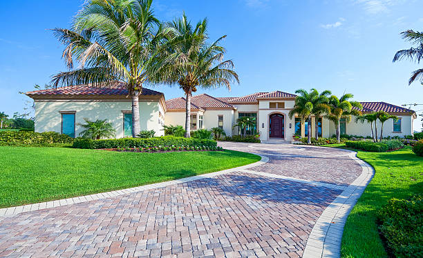 Residential Paver Driveway in Ilchester, MD